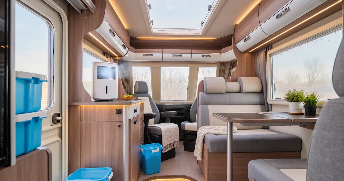 Comment éviter l'humidité dans un camping-car l'hiver ?