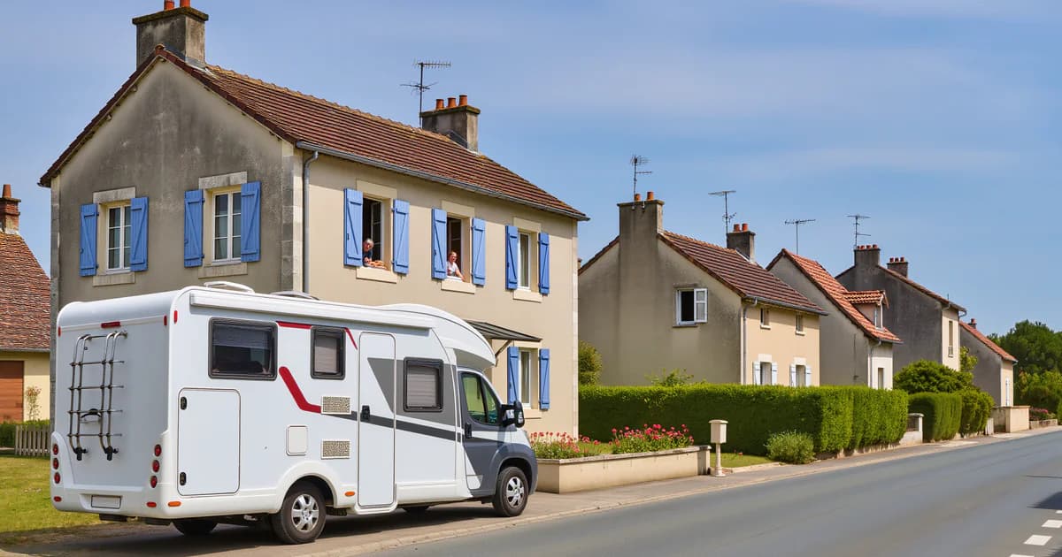 Est-il possible de garer son camping-car devant chez soi ?